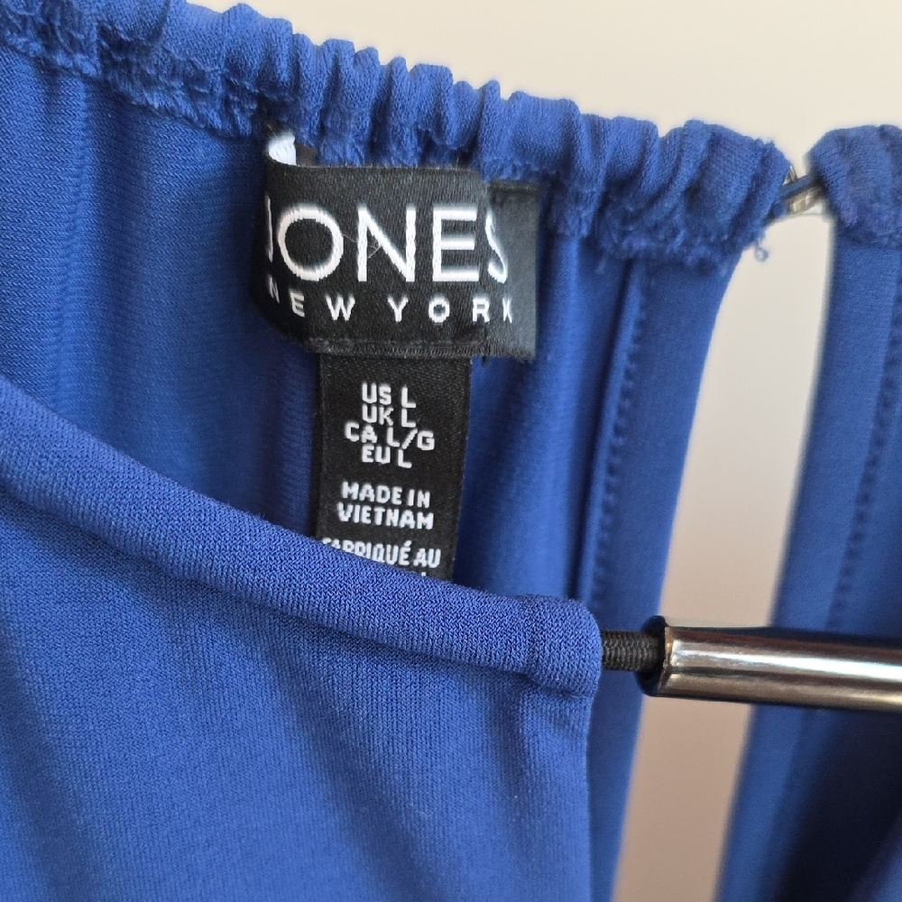 Jones New York Royal Blue Blouse - Picture 2 of 5